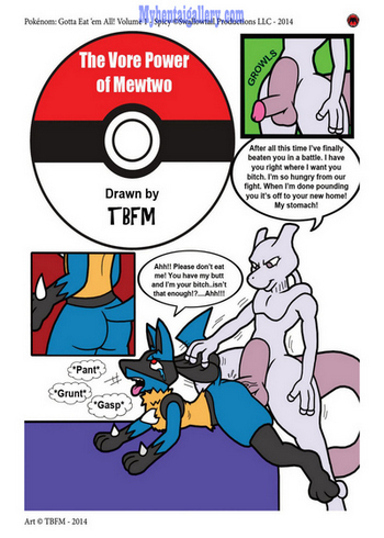 The Vore Power Of Mewtwo
